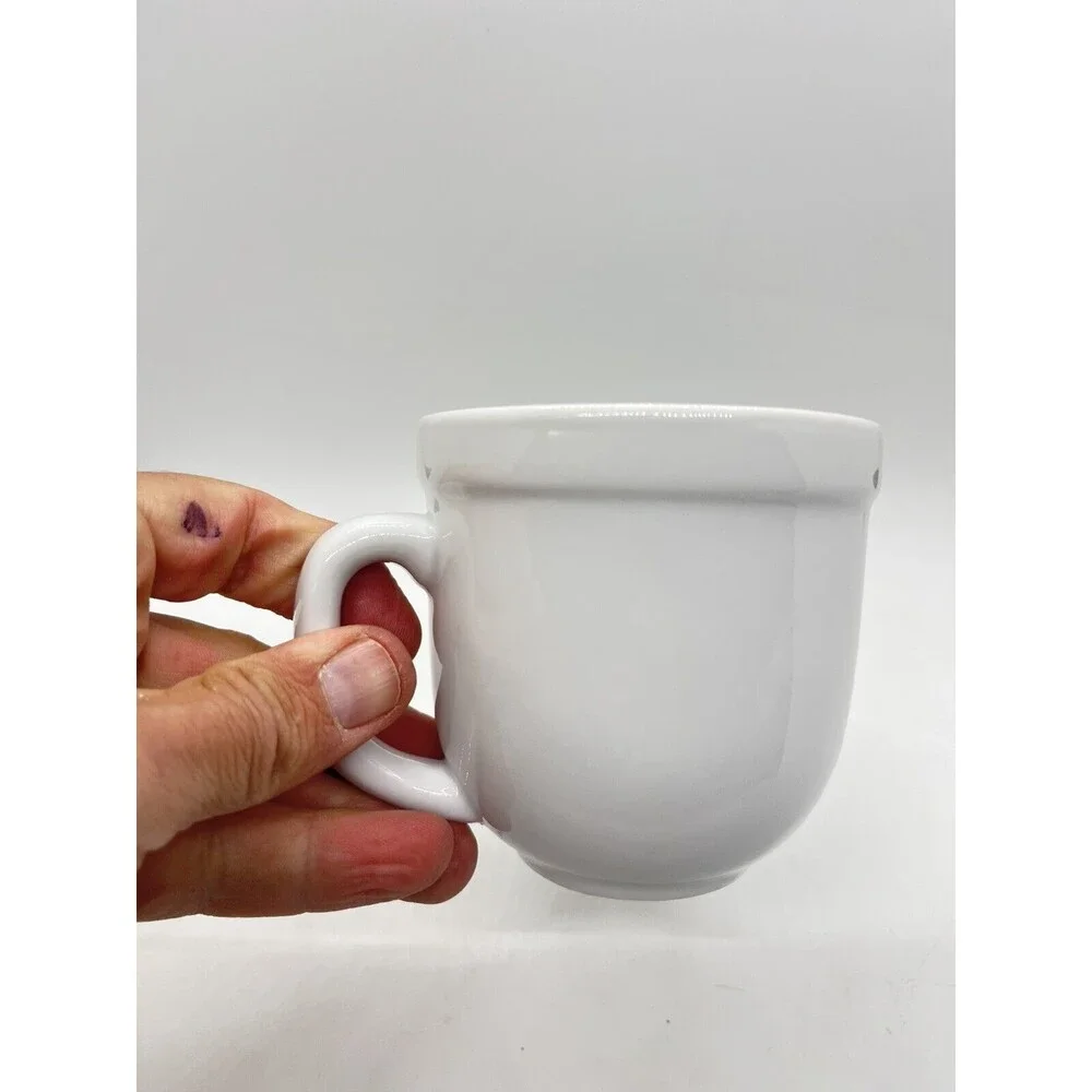 Pottery Barn White Mug Coffee Tea